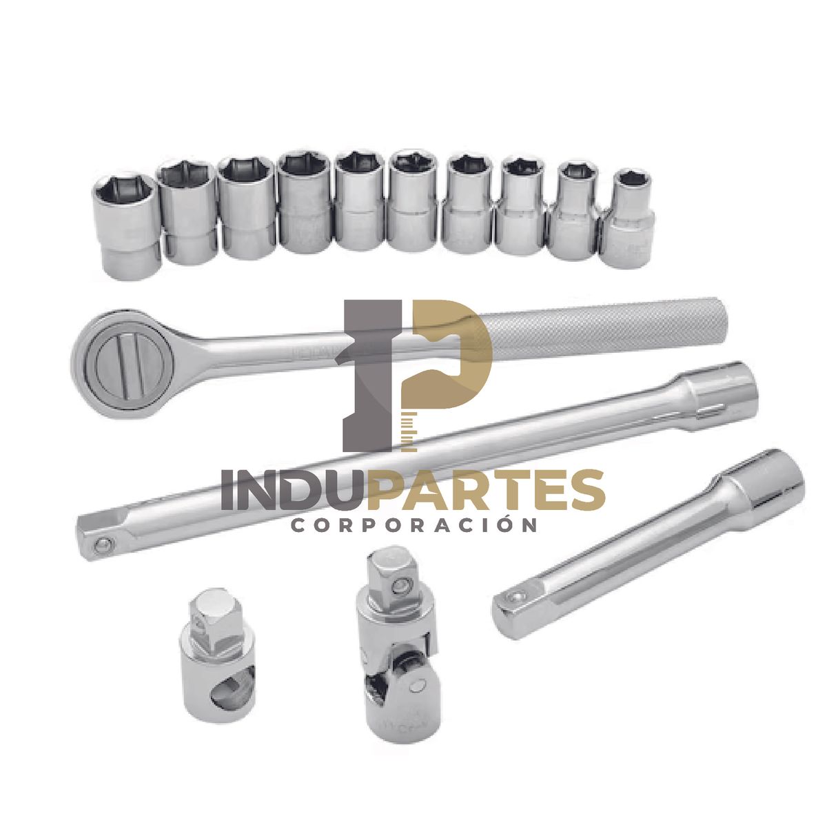 STANLEY - Juego de Herramientas Mando 1/2" 21 Piezas Stanley STMT45513-LA