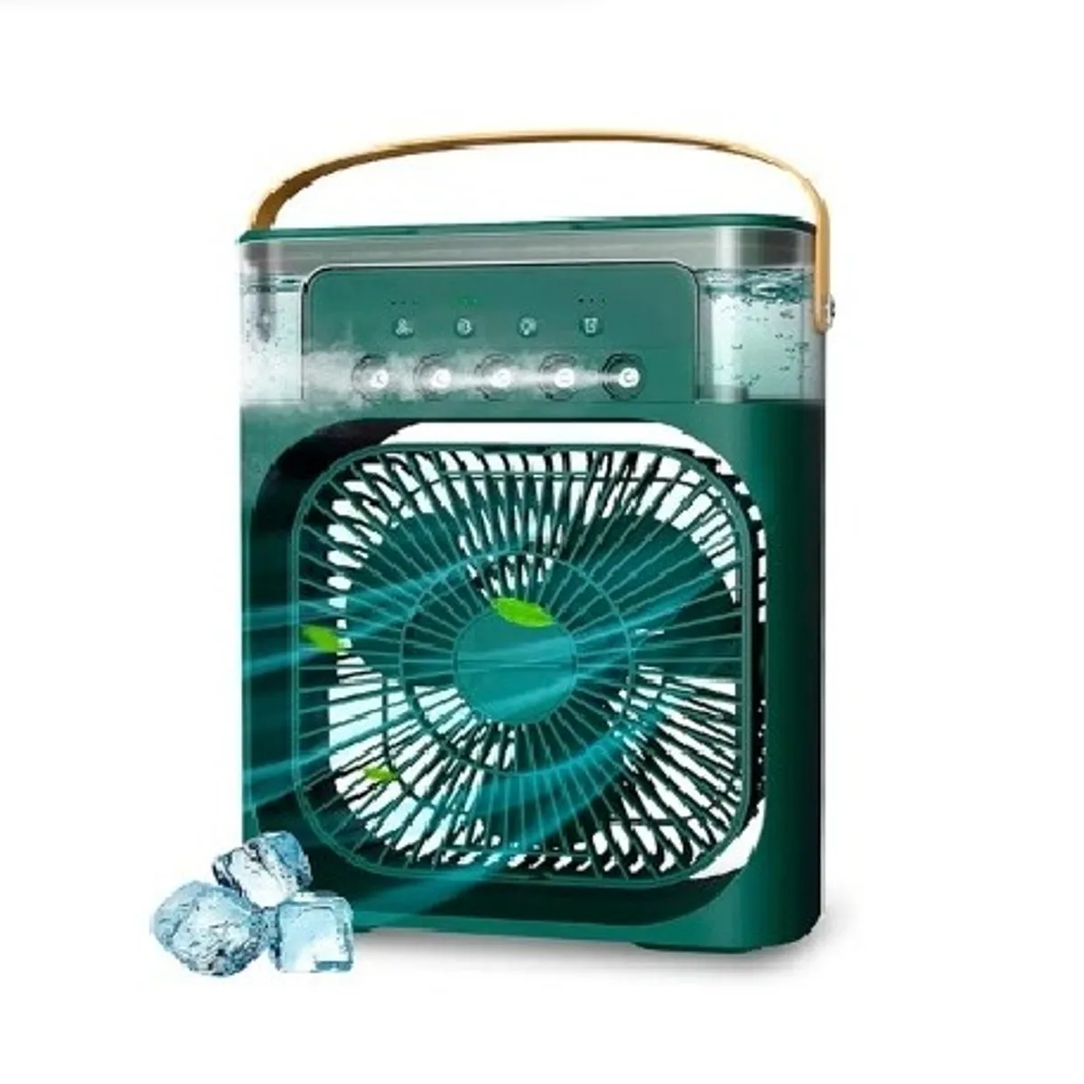 GENERICO - Enfriador Aire Acondicionado Ventilador Portatil Humidificador Verde