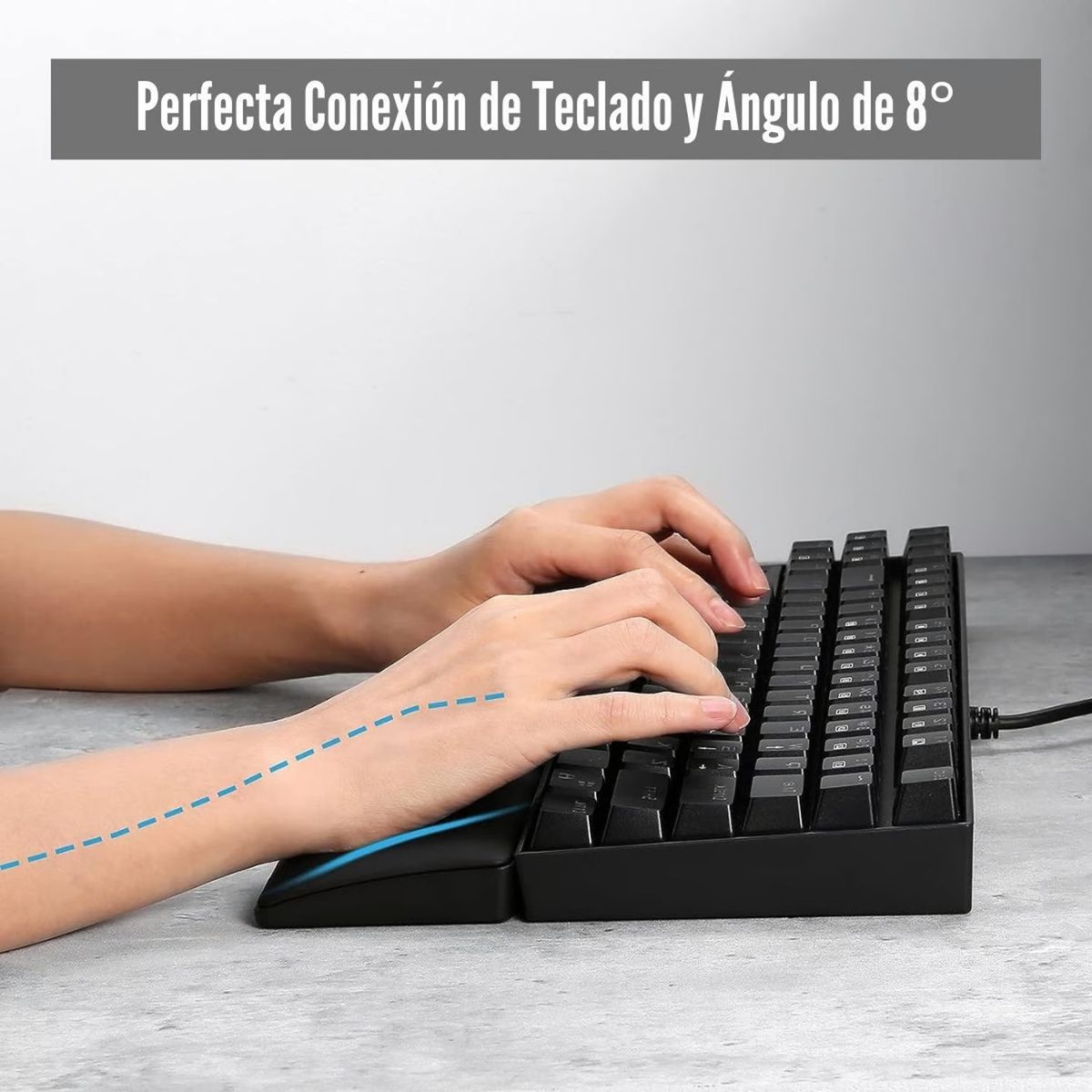 REDRAGON - Reposa muñecas P036 Redragon METEOR M TKL