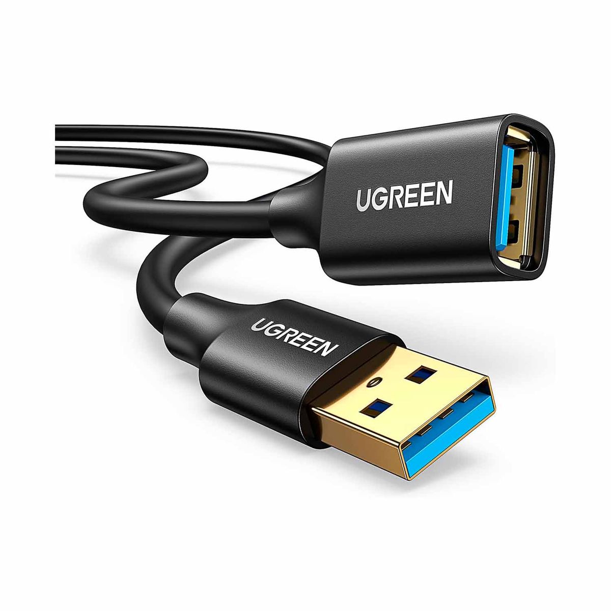 UGREEN - Cable Ugreen Extension USB 3.0 macho/hembra 2M Black-10373
