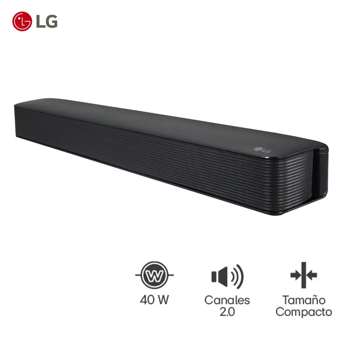 LG - Soundbar LG SK1 2.0 Canales Bluetooth Stand-by