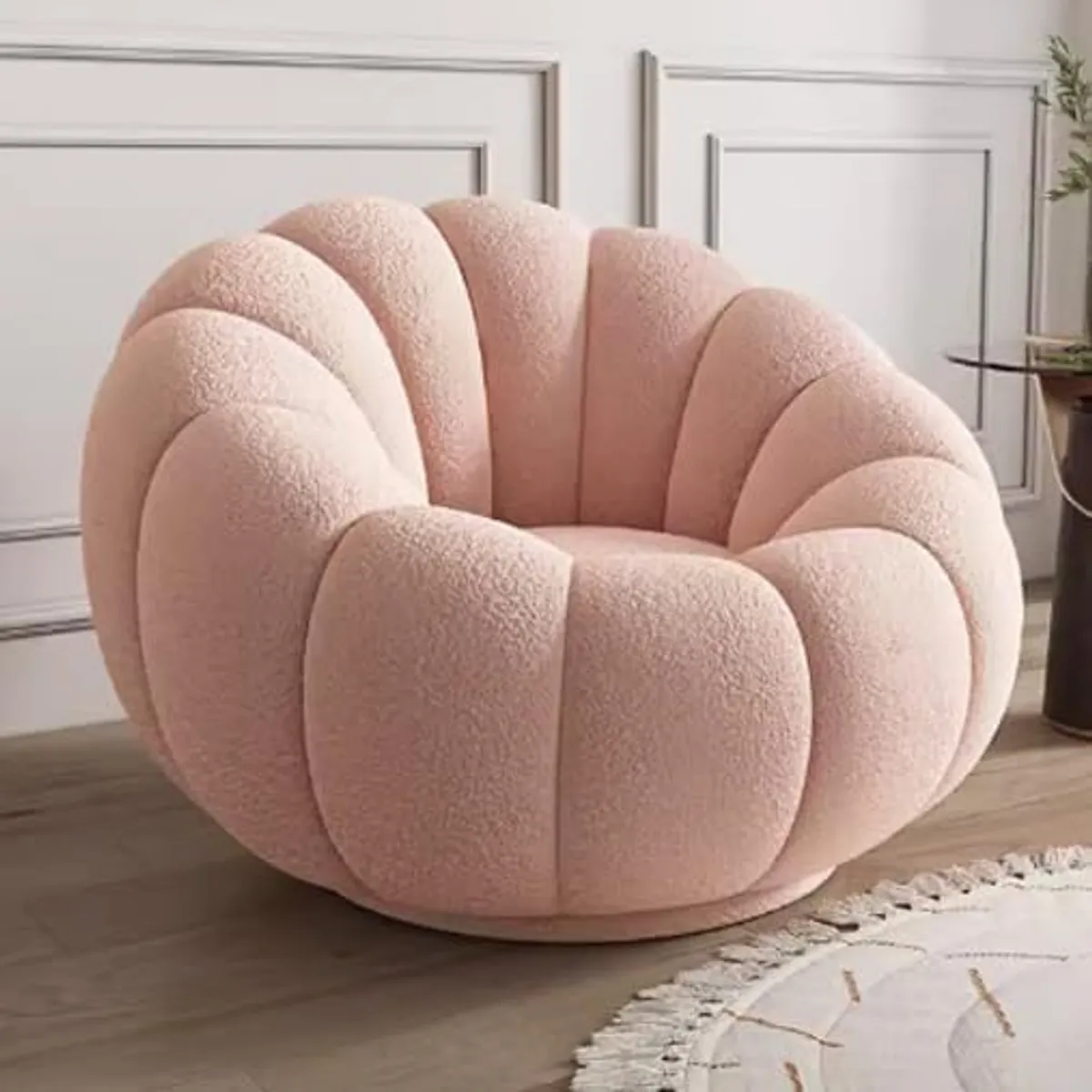 GENERICO - Butaca Giratoria Francisca Vintage - Rosado