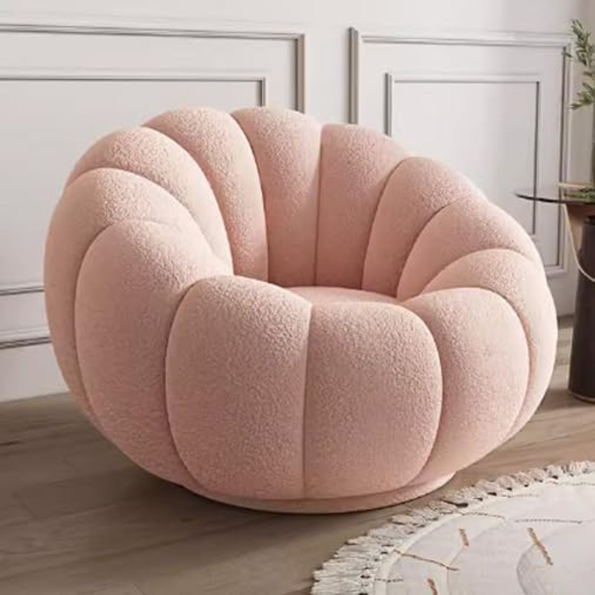 GENERICO - Butaca Giratoria Francisca Vintage - Rosado