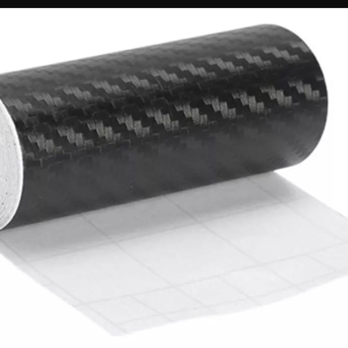 GENERICO - CINTA VINIL FIBRA DE CARBONO ROLLO 3D 10CMX3M