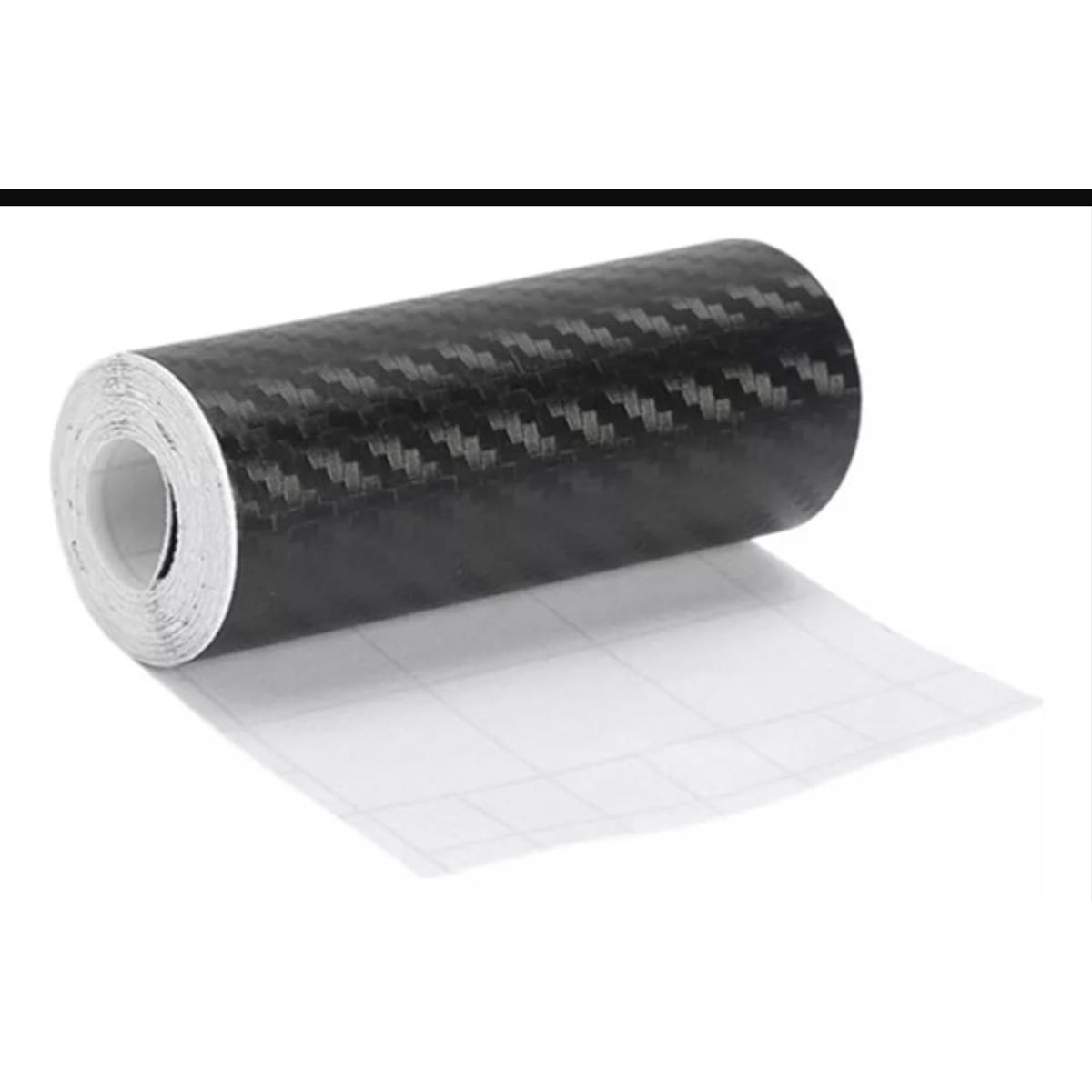 GENERICO - CINTA VINIL FIBRA DE CARBONO ROLLO 3D 10CMX3M