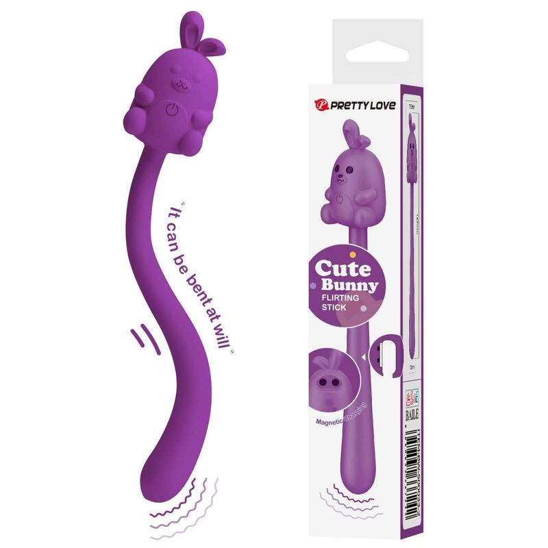 PRETTY LOVE - VARITA VIBRADORA - CUTE BUNNY PURPLE