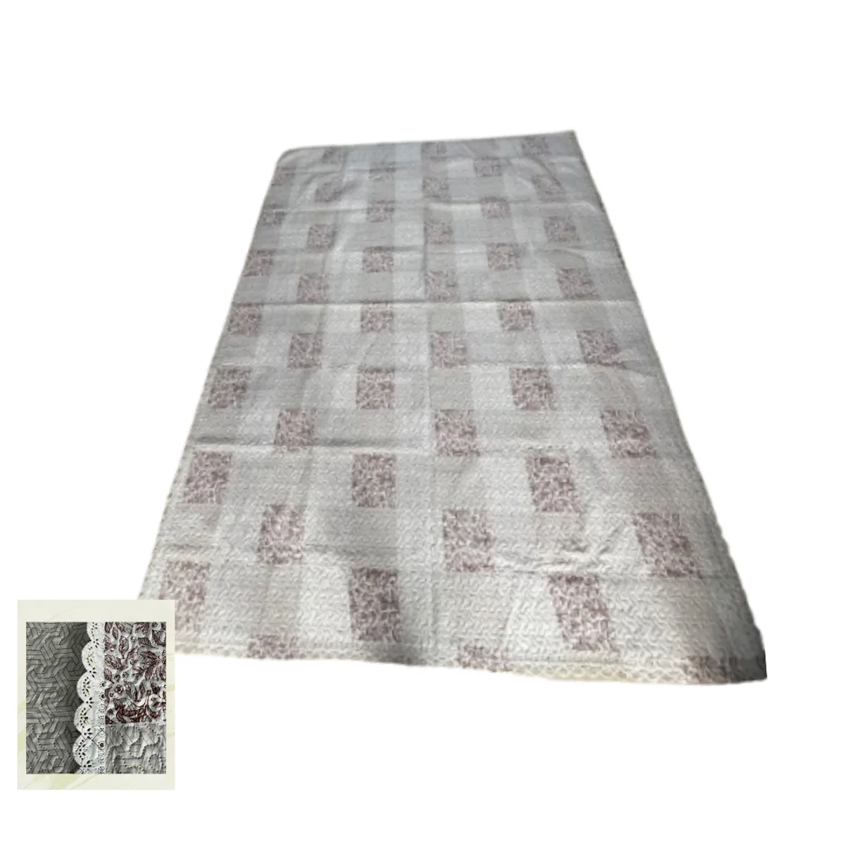 GENERICO - CUBRECAMA  NACIONAL EN 1 PIEZA DE 2 PLAZAS