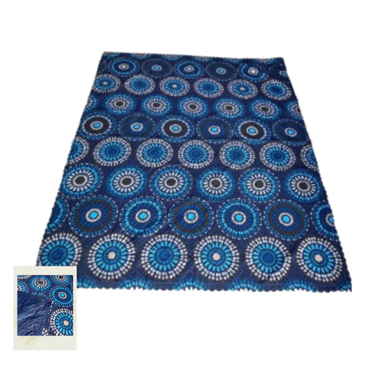 GENERICO - CUBRECAMA  NACIONAL EN 1 PIEZA DE 2 PLAZAS