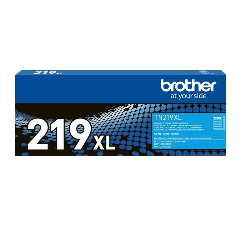 BROTHER - TONER BROTHER TN-219XLC PARA  L3560CDW, L3760CDW -CYAN