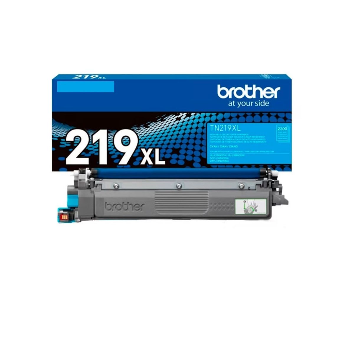 BROTHER - TONER BROTHER TN-219XLC PARA  L3560CDW, L3760CDW -CYAN