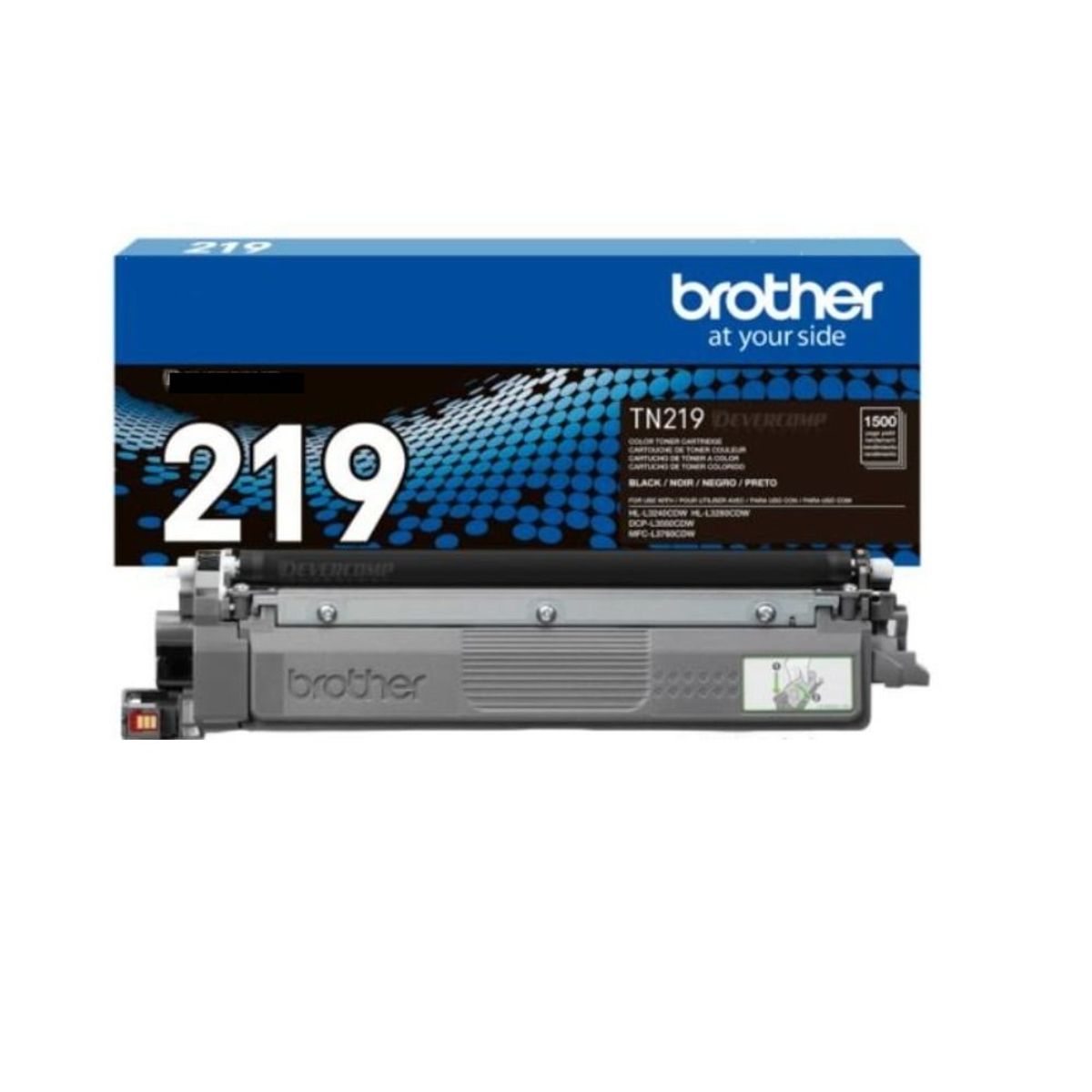 BROTHER - TONER BROTHER TN-219BK PARA  L3560/L3760/ L3280 1500KPG-NEGRO