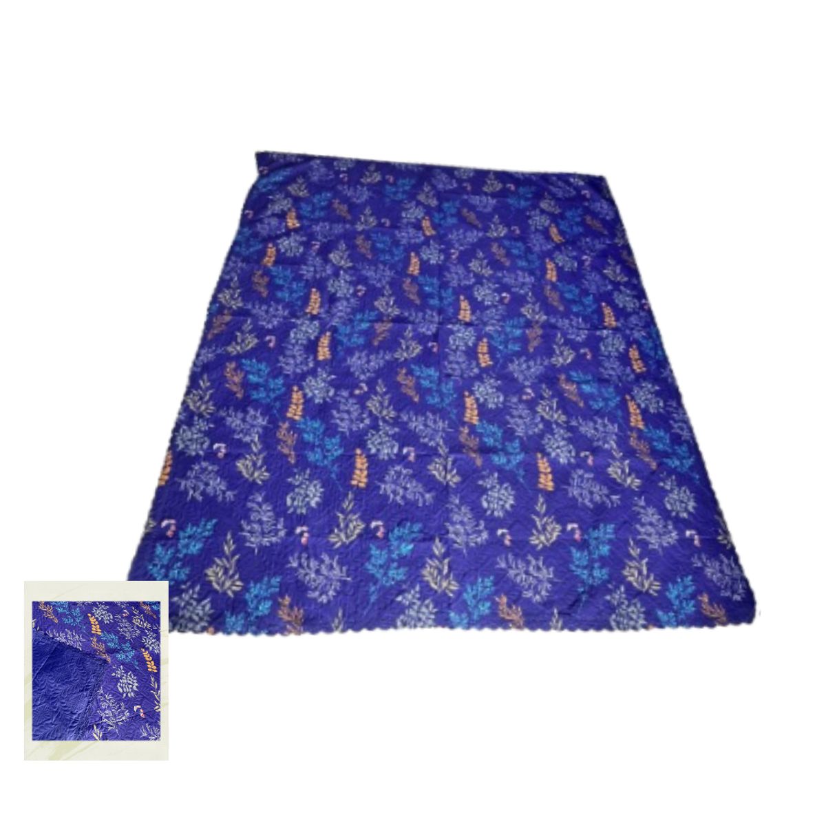 GENERICO - CUBRECAMA  NACIONAL EN 1 PIEZA DE 2 PLAZAS