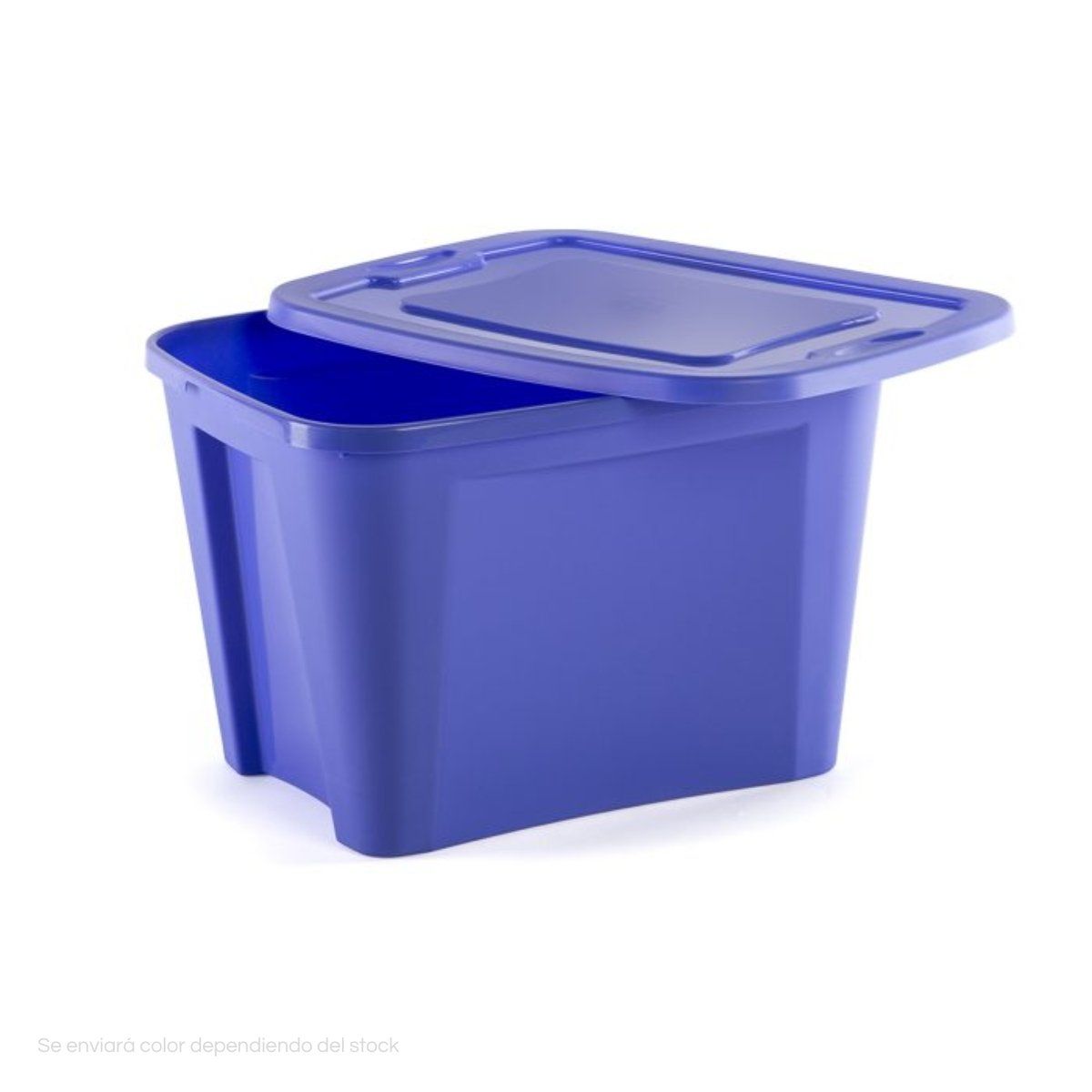 POLINPLAST - Caja Megabox 37L con Tapa Resistente para Almacenamiento