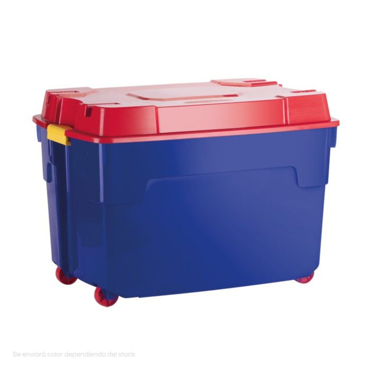 POLINPLAST - Caja Megacaja 150L con Tapa y Ruedas para Gran Carga