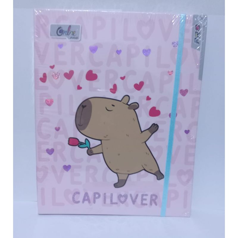 GENERICO - Cuaderno Capibara - 150 Hojas Doble Anillado