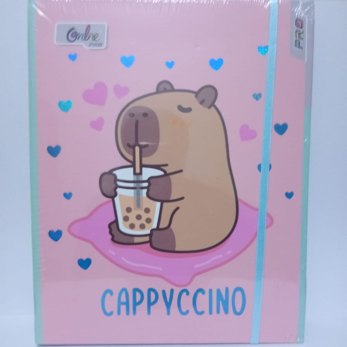 GENERICO - Cuaderno Capibara - 150 Hojas Doble Anillado - Cappyccino
