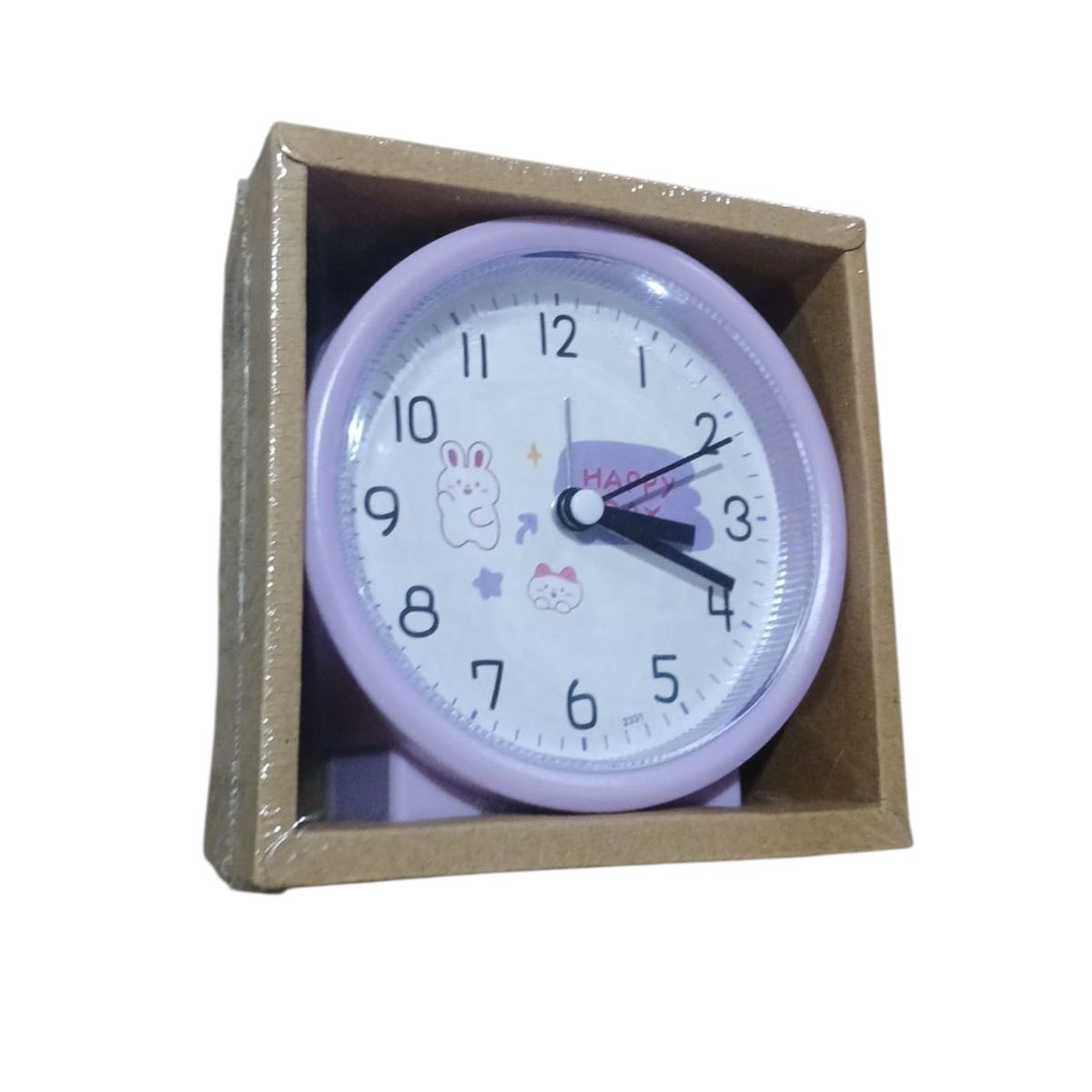 GENERICO - RELOJ DESPERTADOR LILA -GENERICO