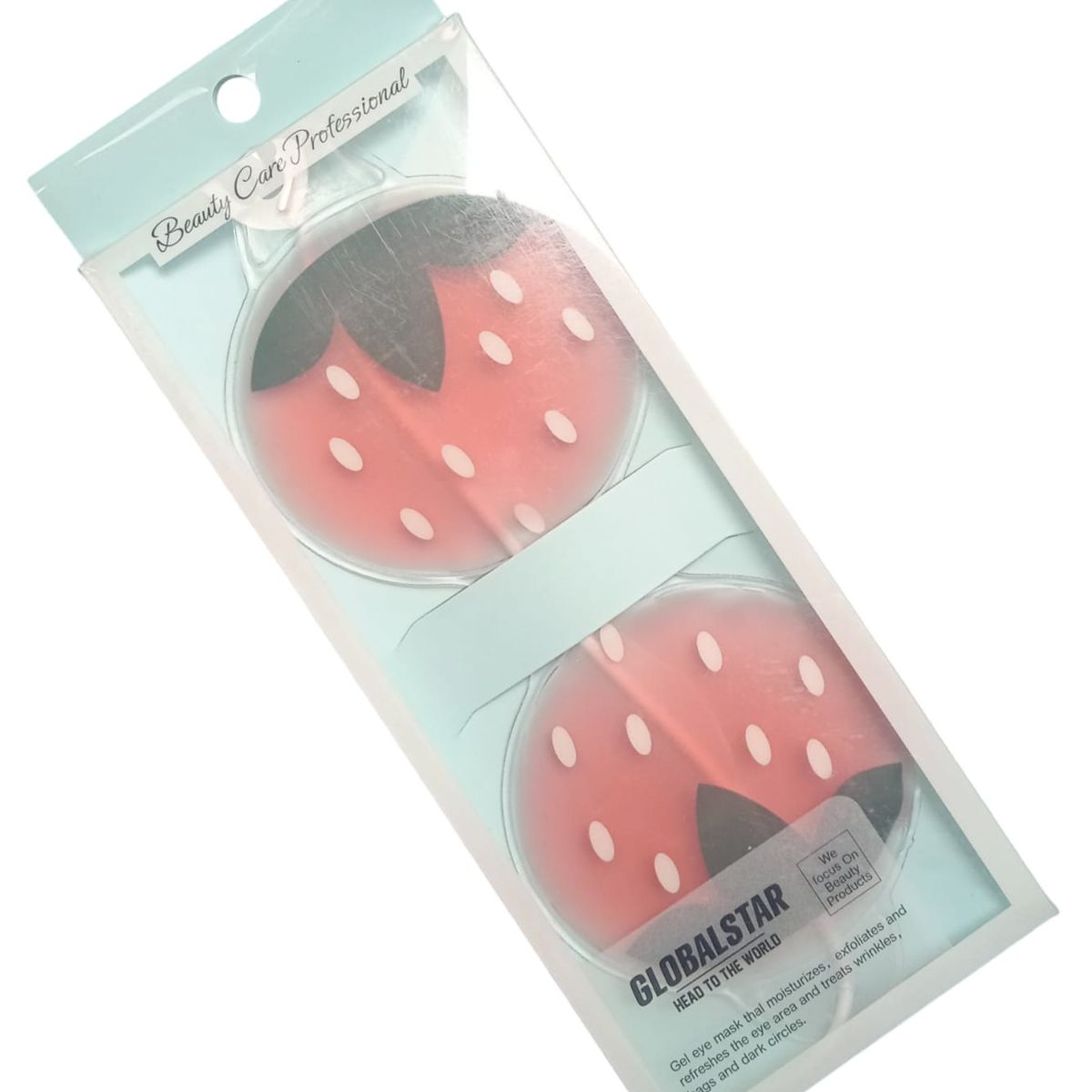 GENERICO - Gel Eyes Mask - Antifaz de gel para Ojos  en Forma de Fresa