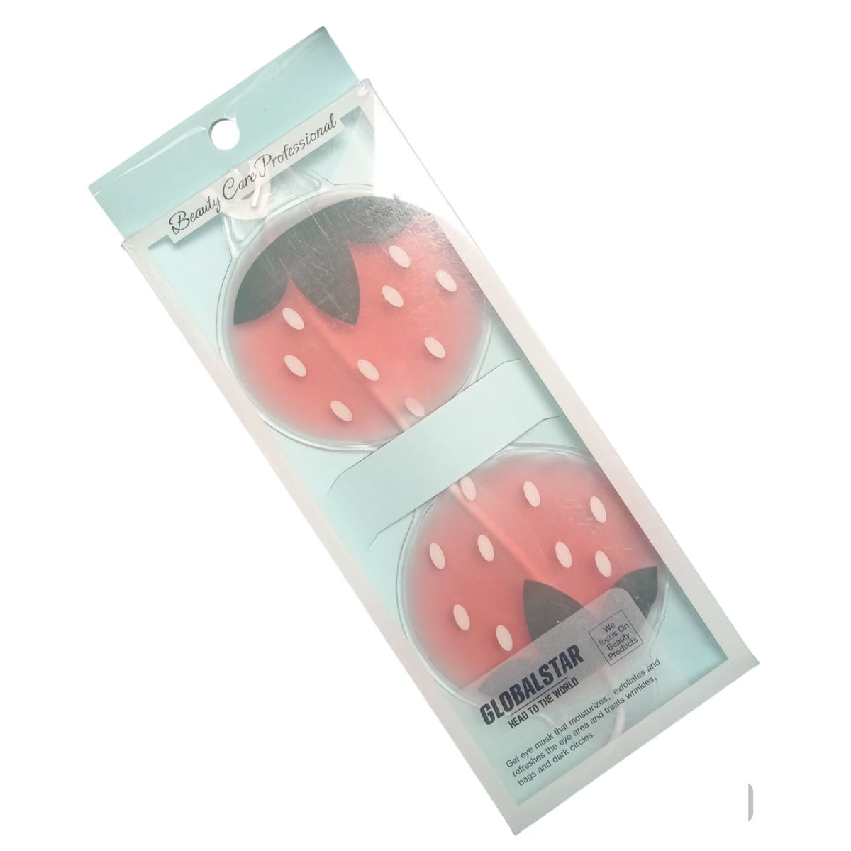 GENERICO - Gel Eyes Mask - Antifaz de gel para Ojos  en Forma de Fresa