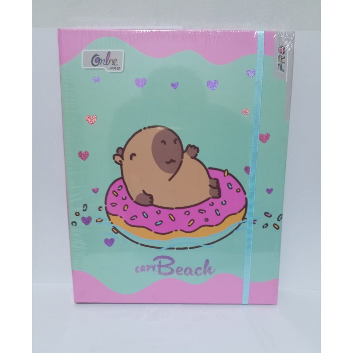 GENERICO - Cuaderno Capibara - 150 Hojas Doble Anillado - Beach
