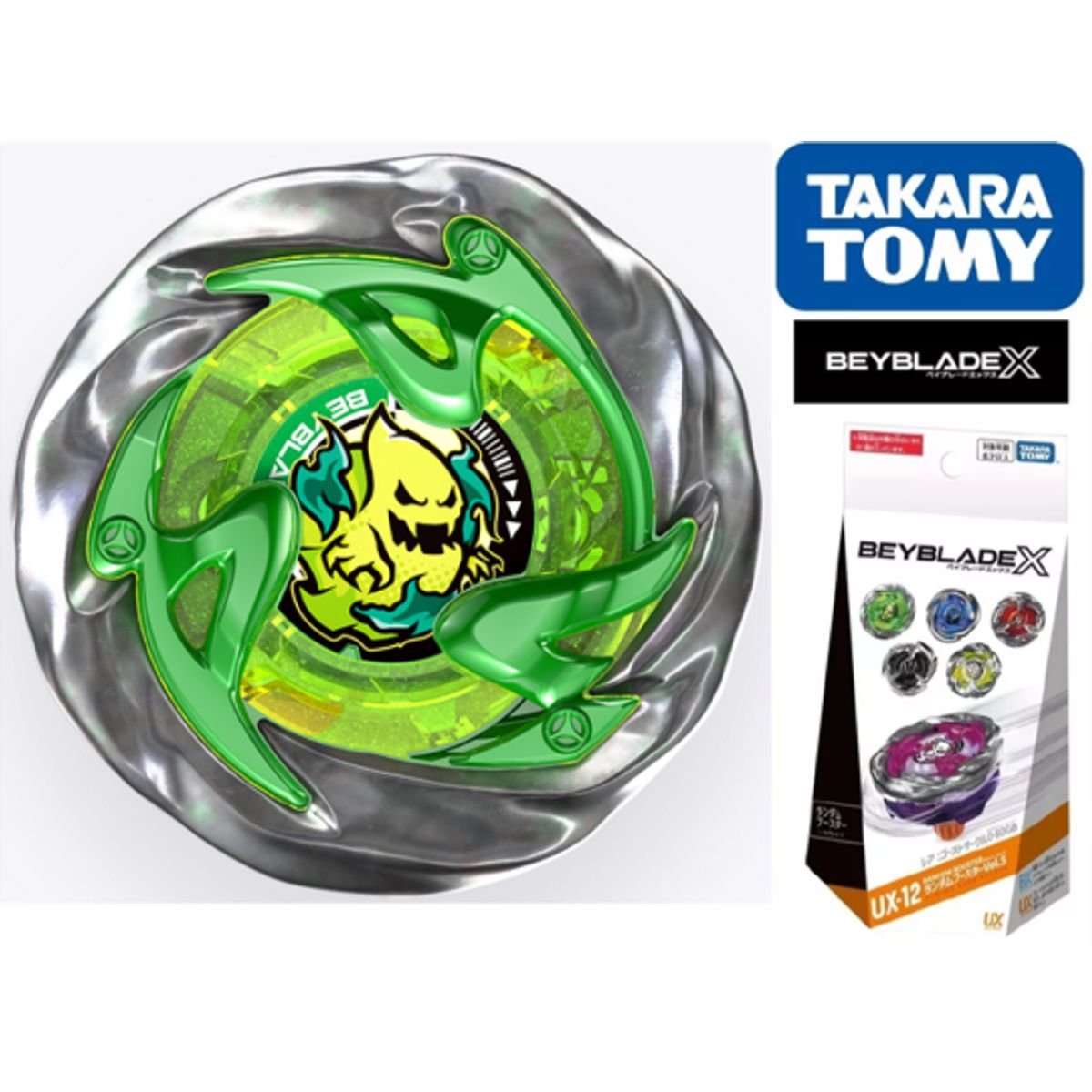 TAKARA TOMY - BEYBLADE X UX-12-02 GHOST CIRCLE 4-60H CONFIRMADO