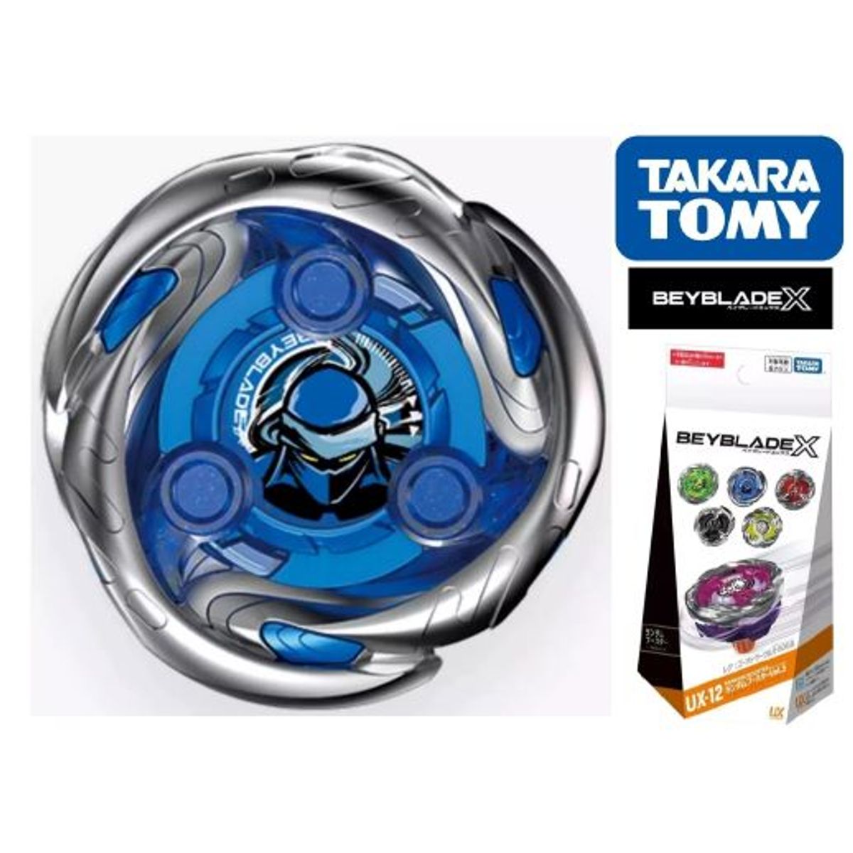 TAKARA TOMY - BEYBLADE X UX-12-03 SHINOBI SHADOW 3-80F CONFIRMADO