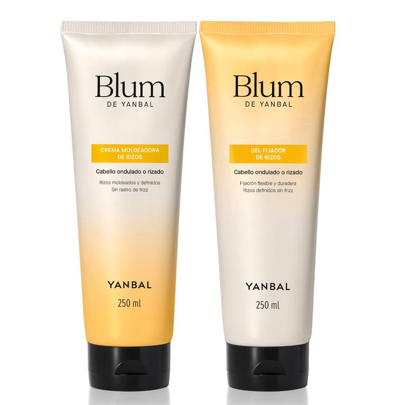 YANBAL - KIT BLUM Rizos Crema Modeladora con Gel Fijador