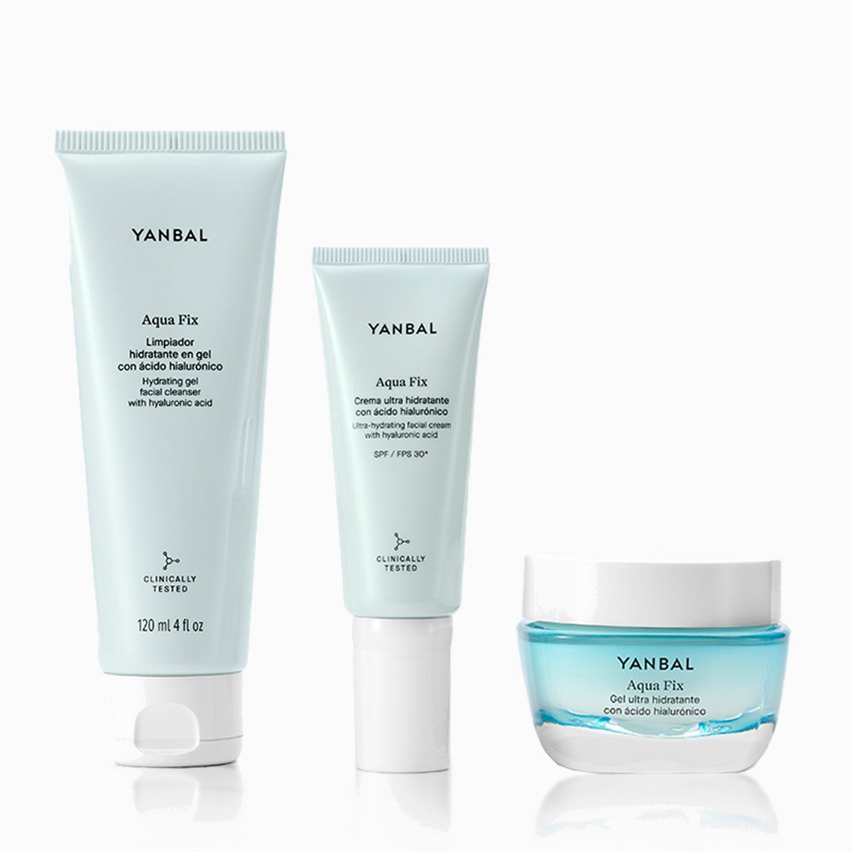 YANBAL - KIT Rutina Facial Aqua Fix Yanbal x3 Productos