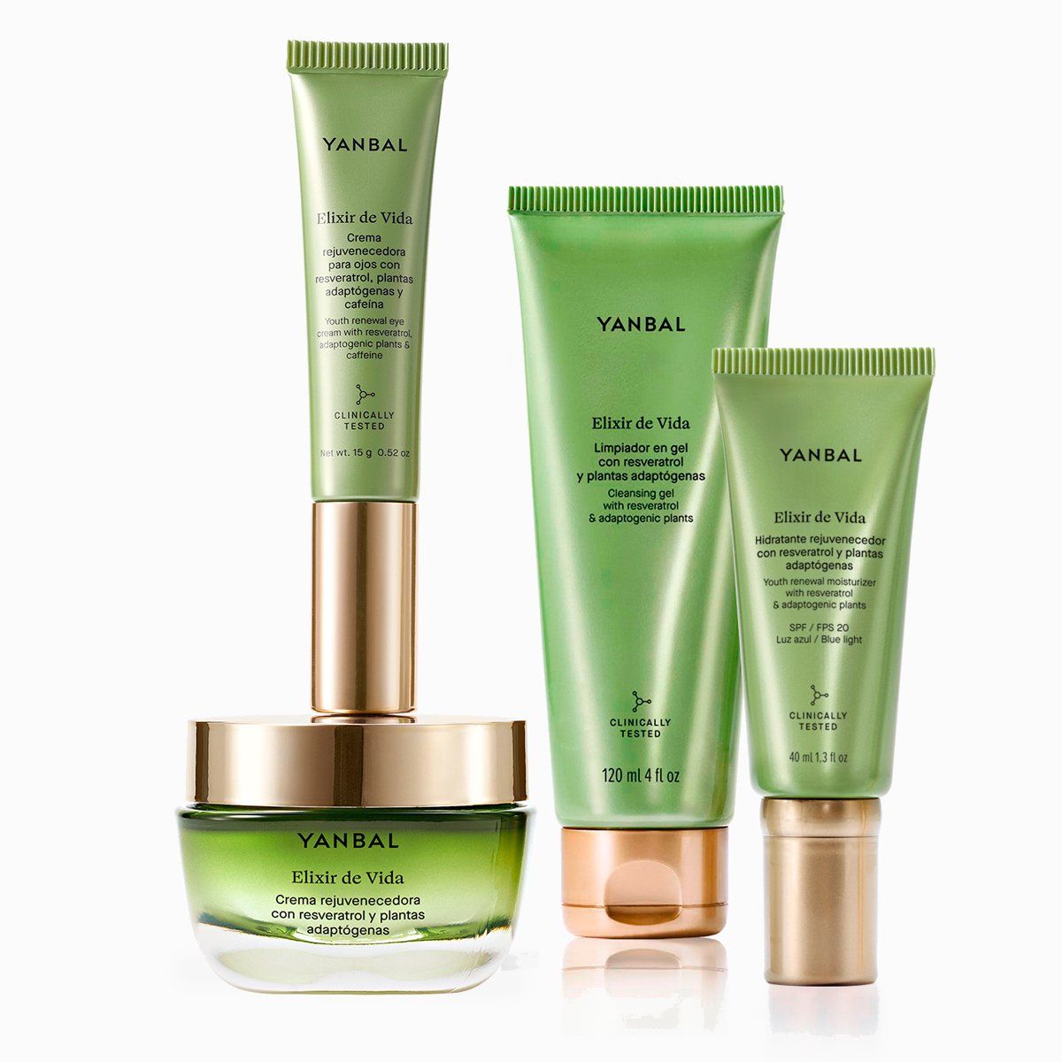 YANBAL - Rutina Facial Elixir de Vida Yanbal x4 Productos