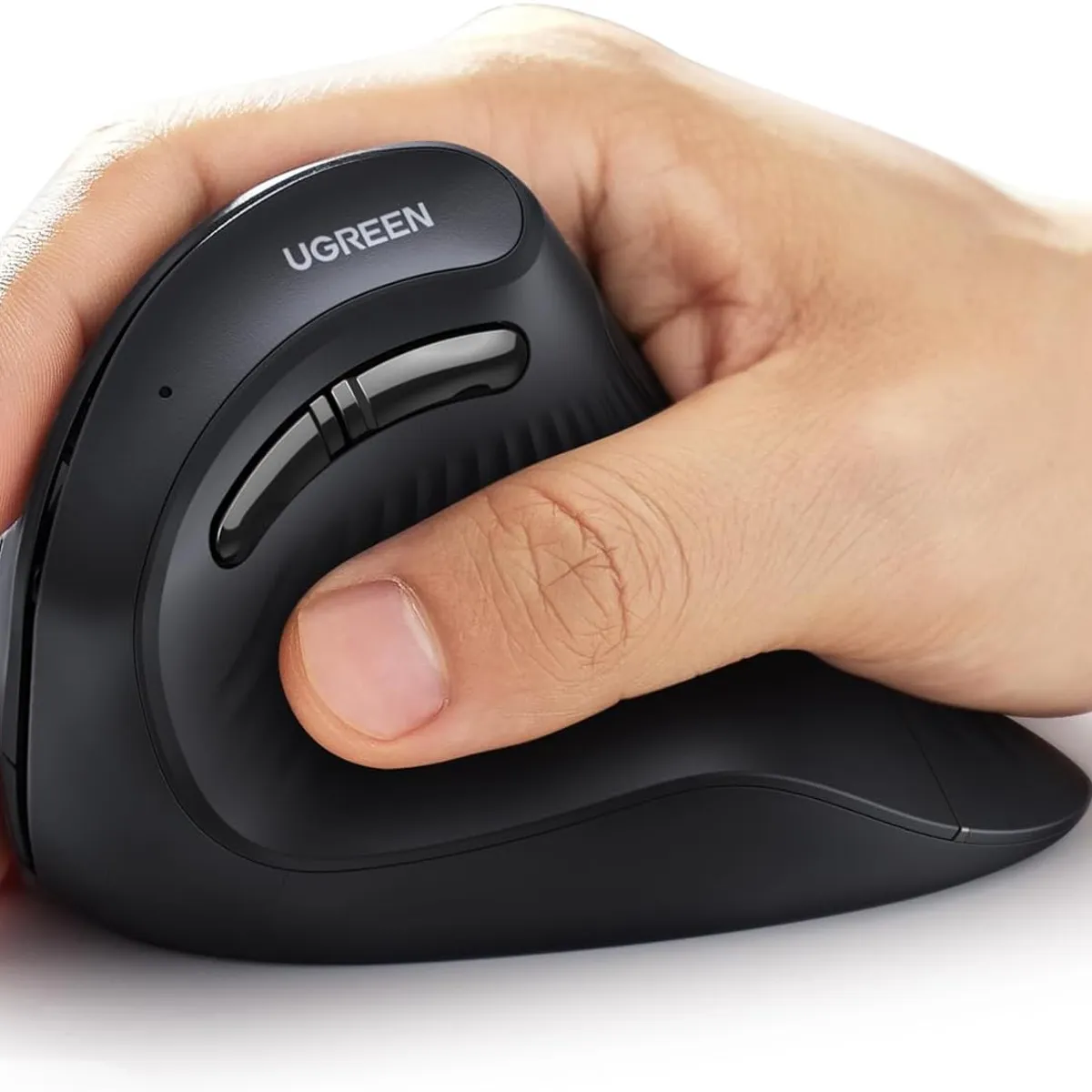 UGREEN - MOUSE UGREEN vertical inalámbrico Bluetooth ergonómico con 5 botones,
