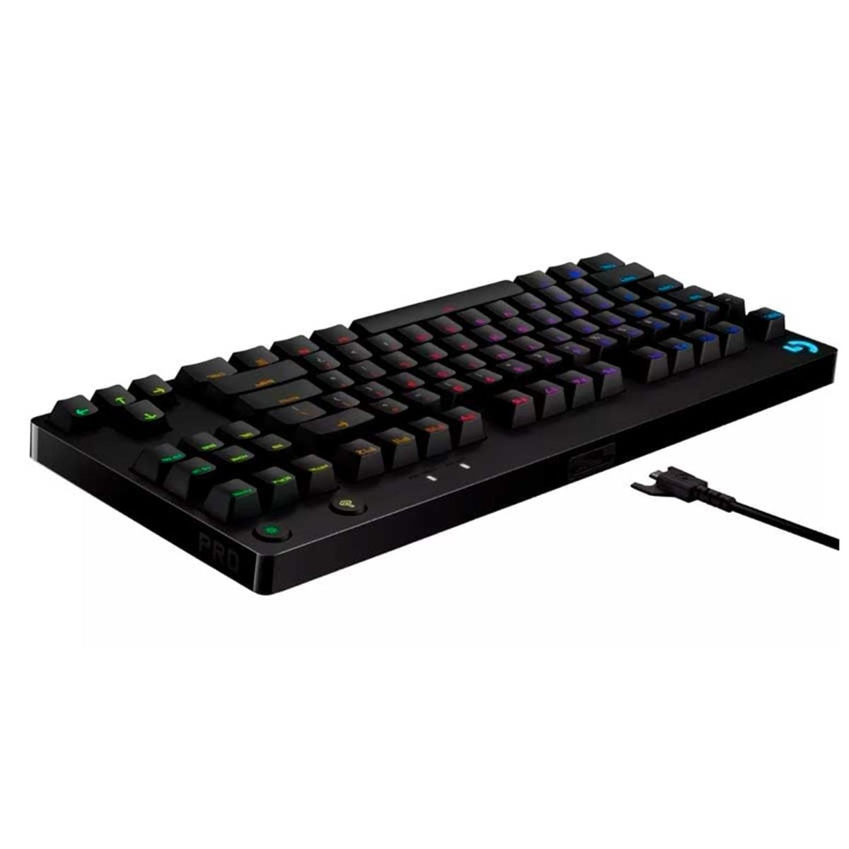 LOGITECH - Logitech Pro Keyboard RGB USB - Teclado Mecánico Gaming Profesional