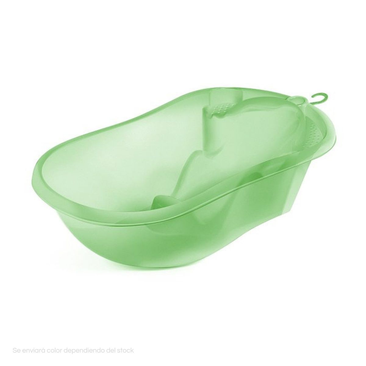 POLINPLAST - Megabañera Deluxe Translúcida para Bebé Amplia y Ergonómica