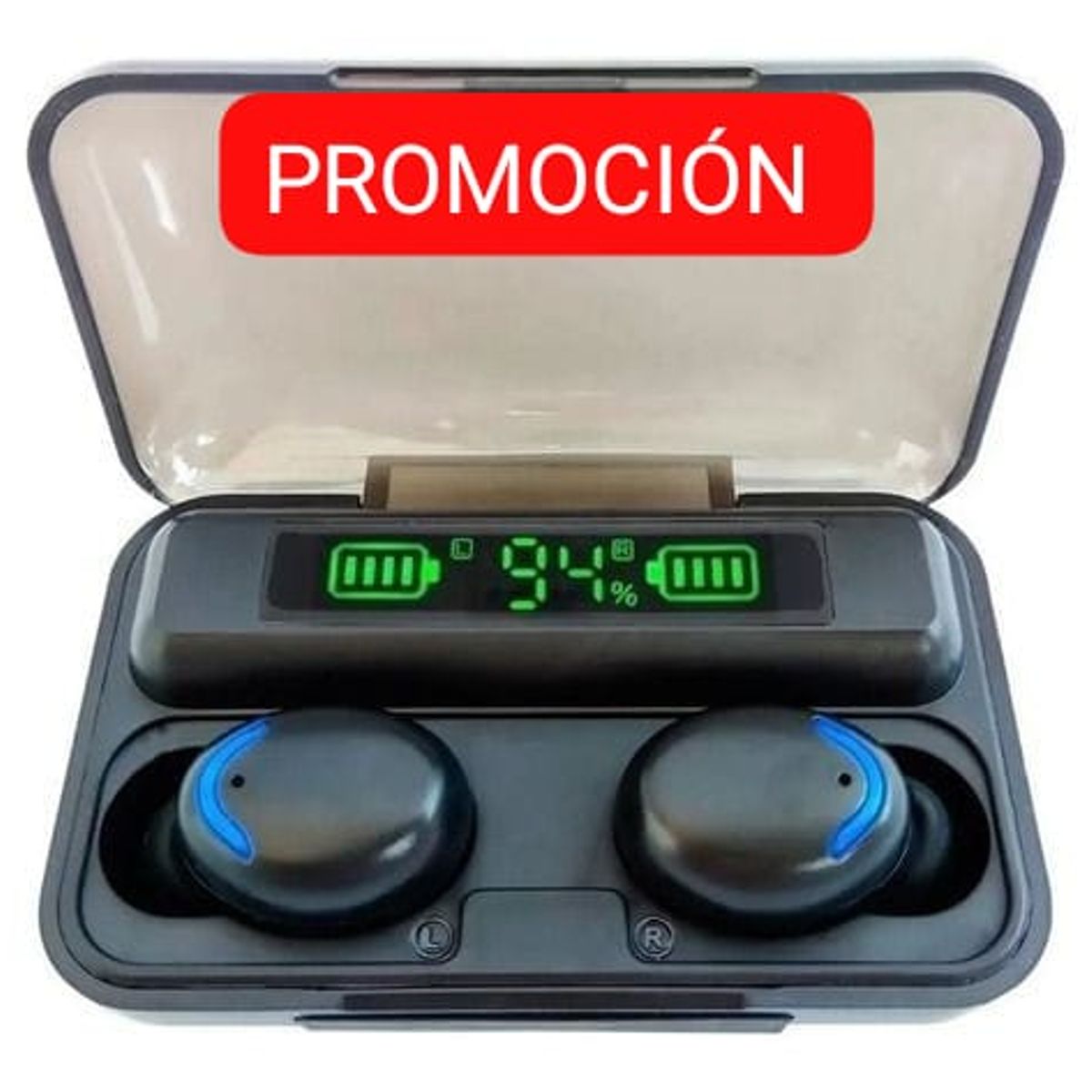 GENERICO - AUDÍFONOS INALÁMBRICOS TÁCTILES PANTALLA LED BLUETOOTH F9