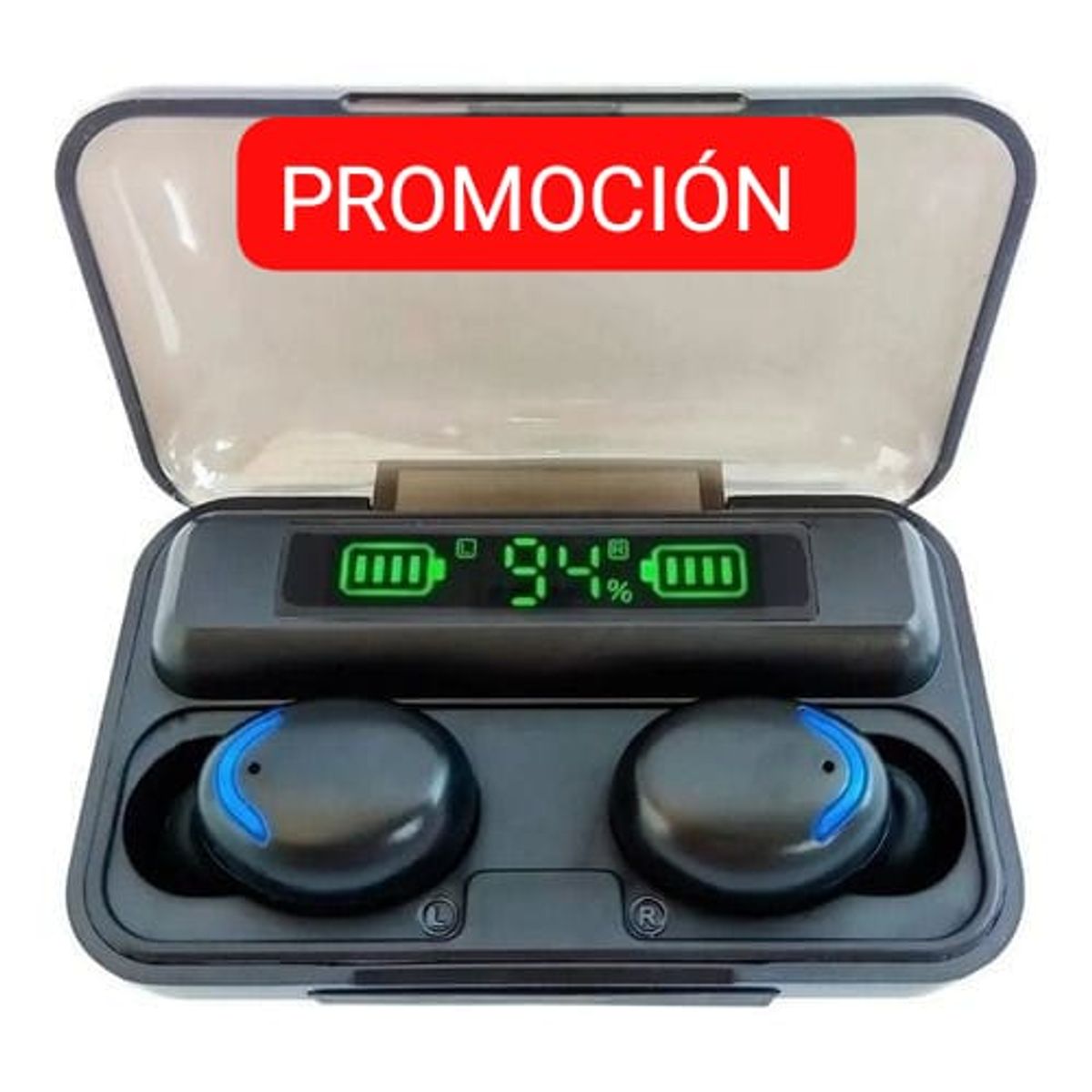 GENERICO - AUDÍFONOS INALÁMBRICOS TÁCTILES PANTALLA LED BLUETOOTH F9