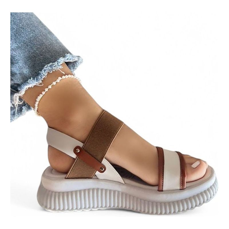 GENERICO - Sandalia Mujer Encanto Gracil 1177-50 Color Blanco