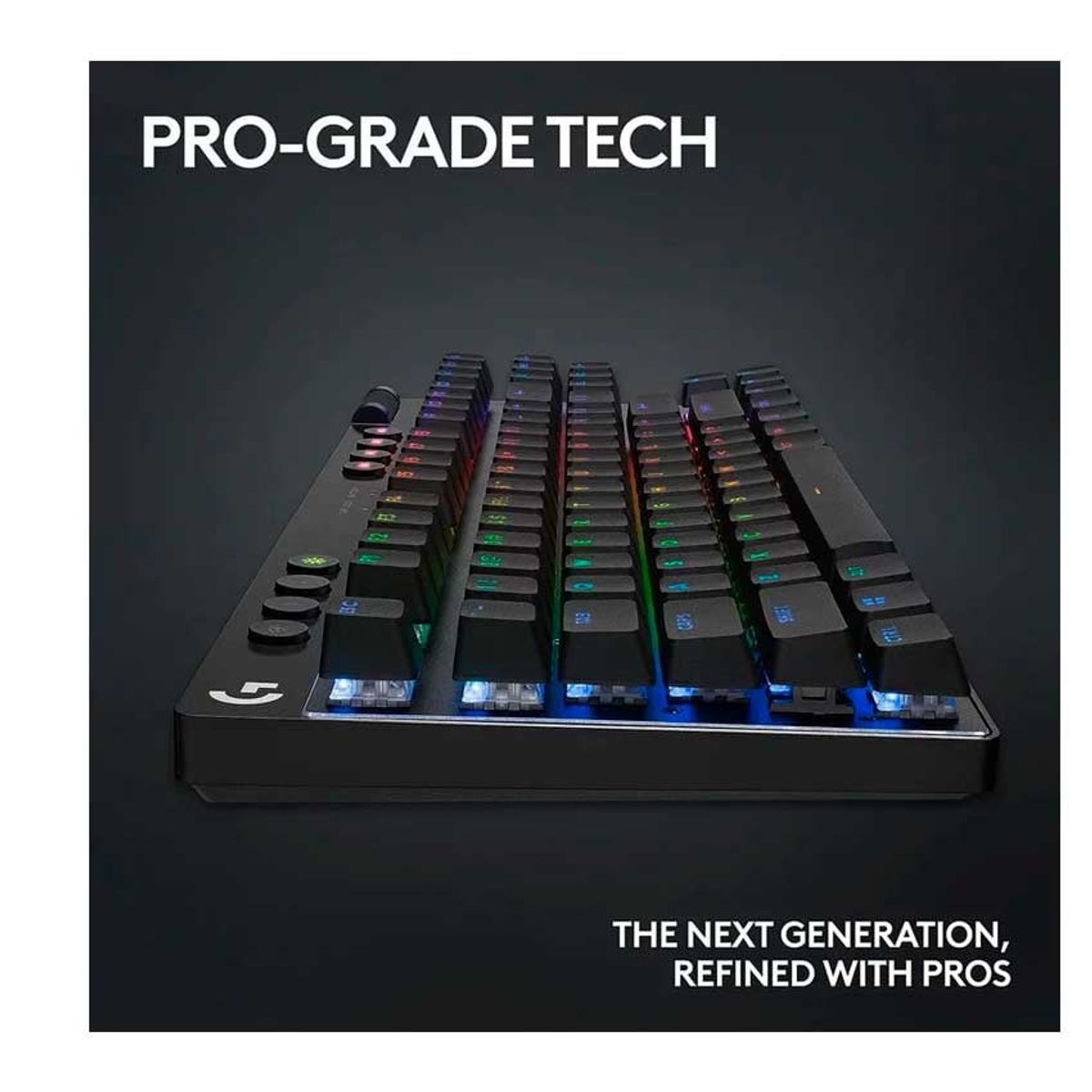 LOGITECH - Logitech PRO X TKL - Teclado Mecánico Inalámbrico RGB para Gaming