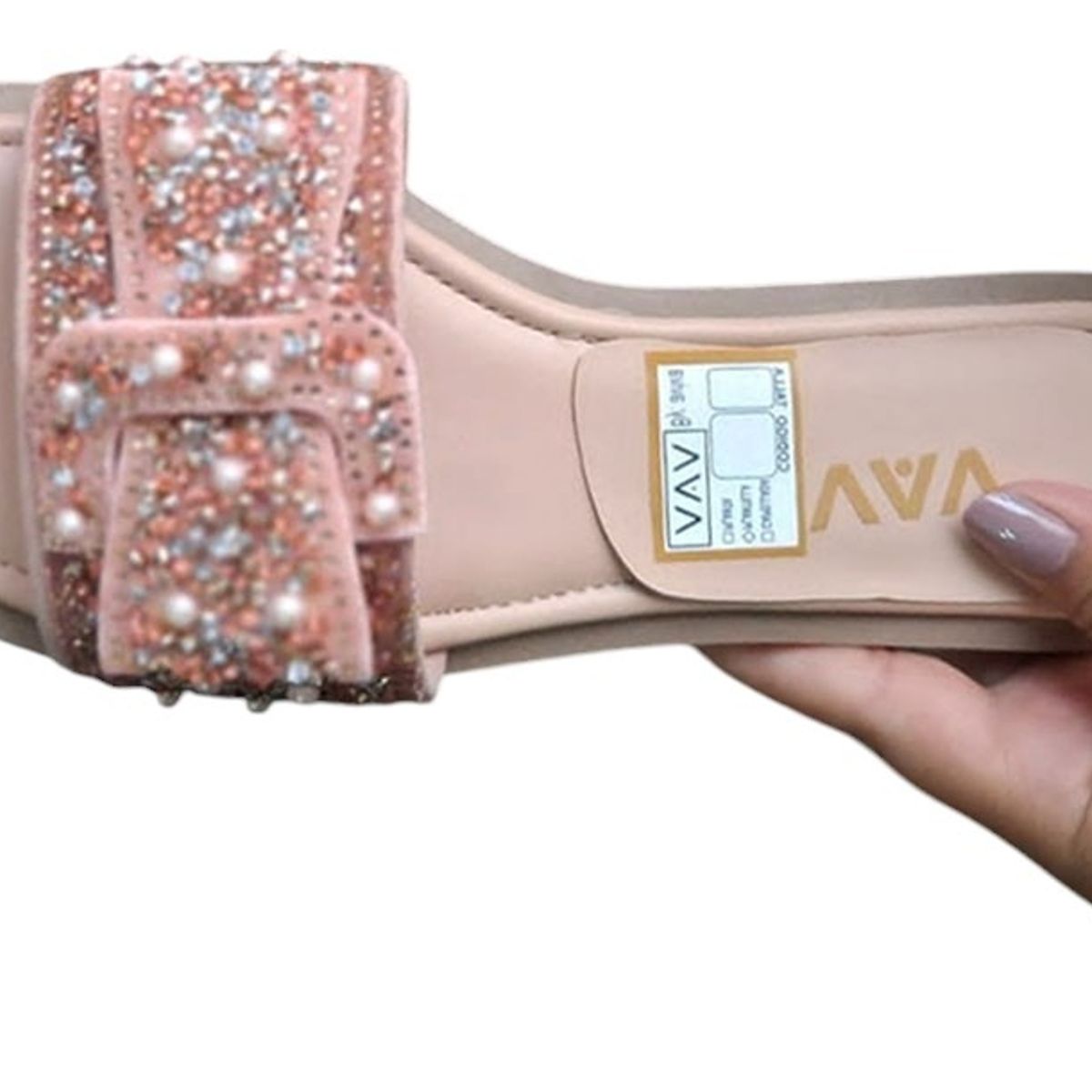 GENERICO - Sandalia Mujer Lazo Deslumbrante 1177-40 Color Rosado