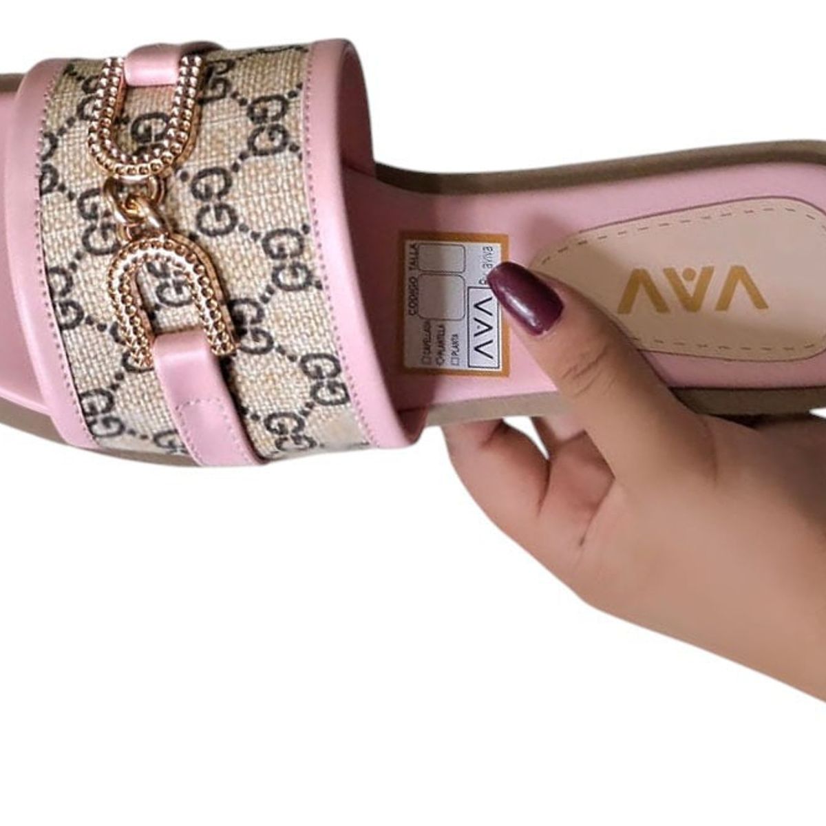 GENERICO - Sandalia Mujer Pasos De Glamour 1177-40 Color Rosado