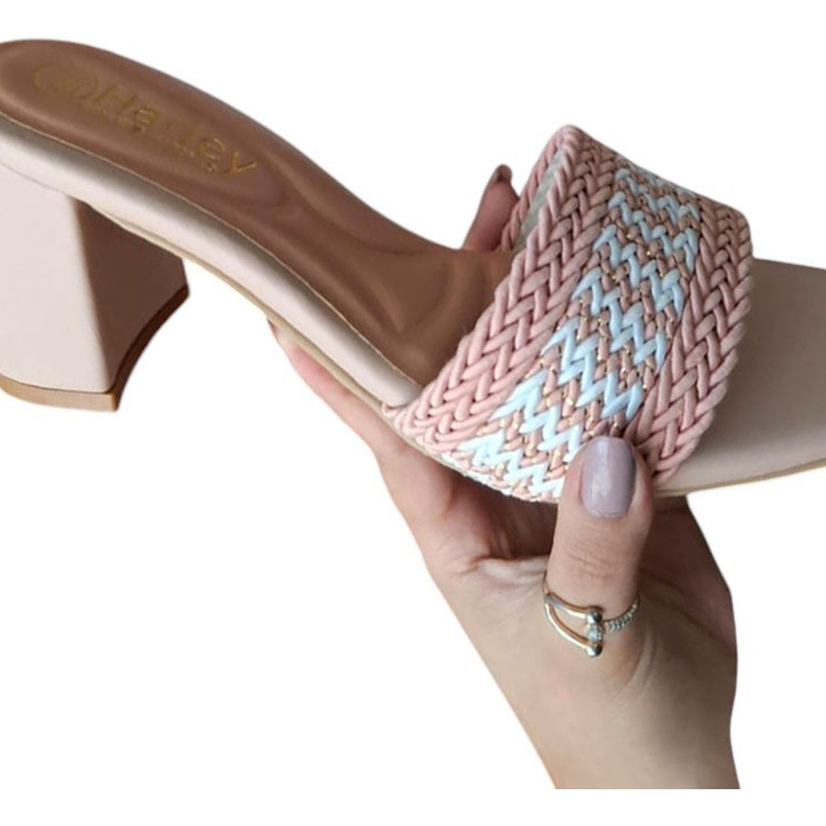 GENERICO - Taco Mujer Ondas De Encanto 1177-58 Color Rosado