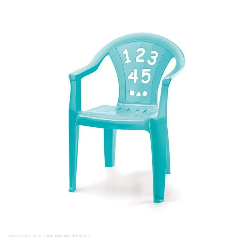 POLINPLAST - Silla Educativa Infantil New 123 con Diseño Didáctico