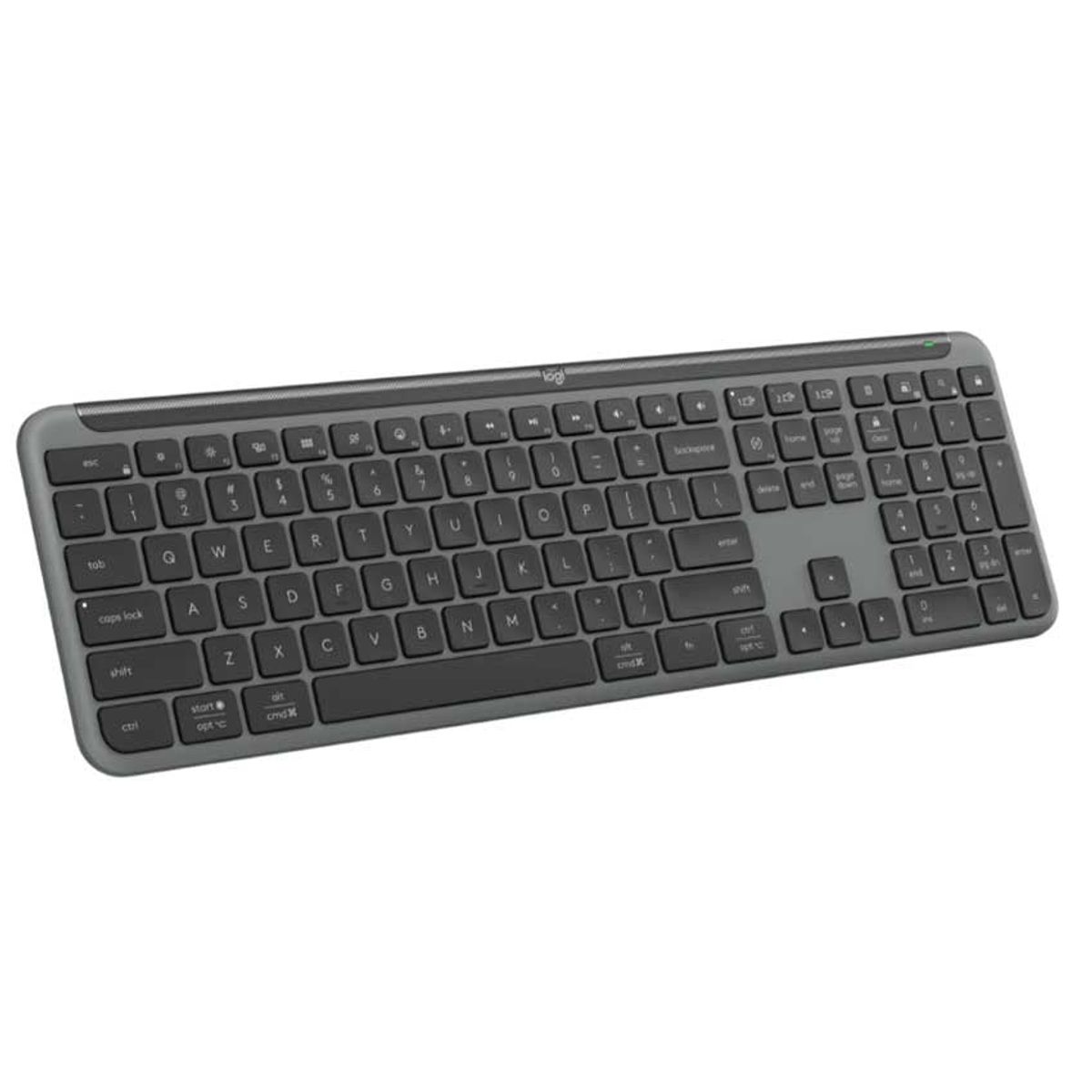 LOGITECH - Teclado Inalámbrico Logitech Slim K950 Bluetooth USB Logi Bolt Negro