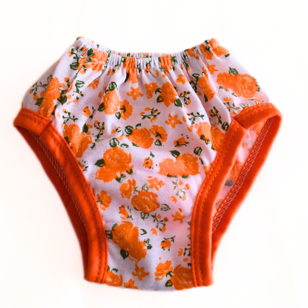 GENERICO - Calzon o Truza de Celo para Mascotas Talla 2 - Naranja