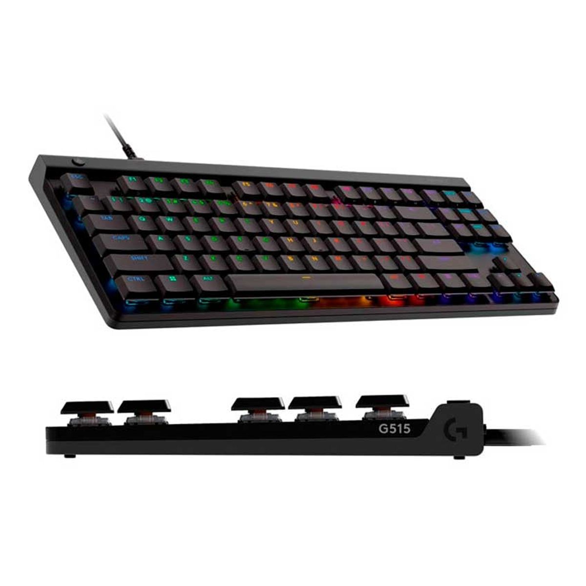 LOGITECH - Logitech G515 TKL Teclado Wireless Gaming RGB Lightspeed Recargable