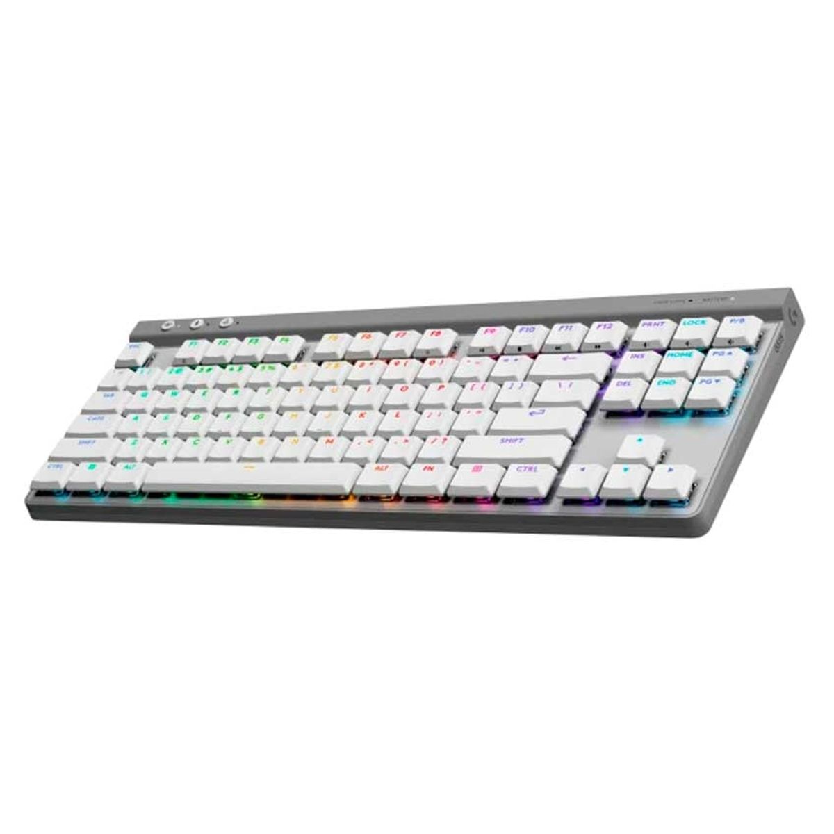 LOGITECH - Logitech G515 TKL Teclado Wireless Gaming RGB Lightspeed Blanco