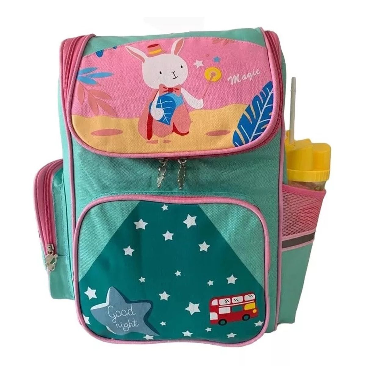 GENERICO - Mochila escolar animalitos niñas