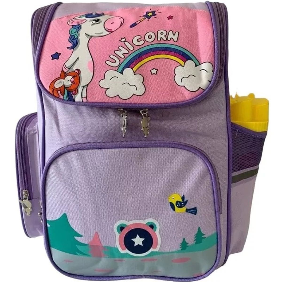 GENERICO - Mochila escolar animalitos niñas