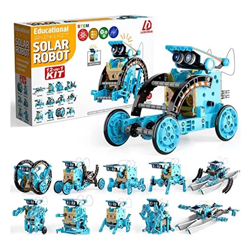 Kit de Construcción 12 en 1 de Robots Solares Educativos GENERICO ...