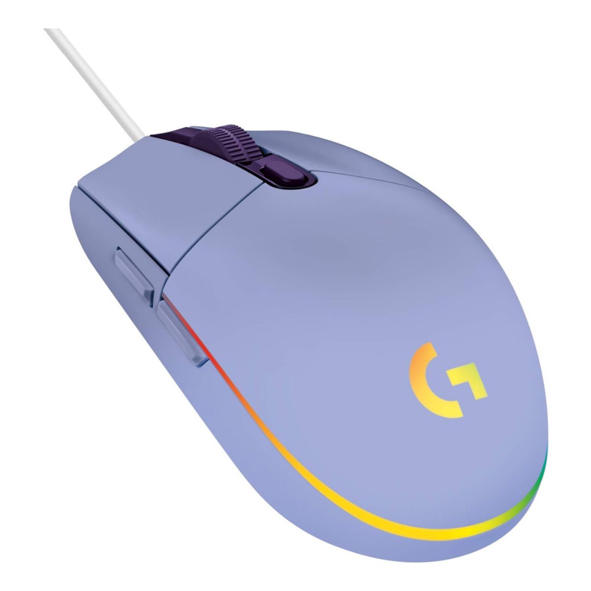 LOGITECH - MOUSE LOGITECH G203 LIGHTSYNC OPTICAL 8000 DPI RGB LILA