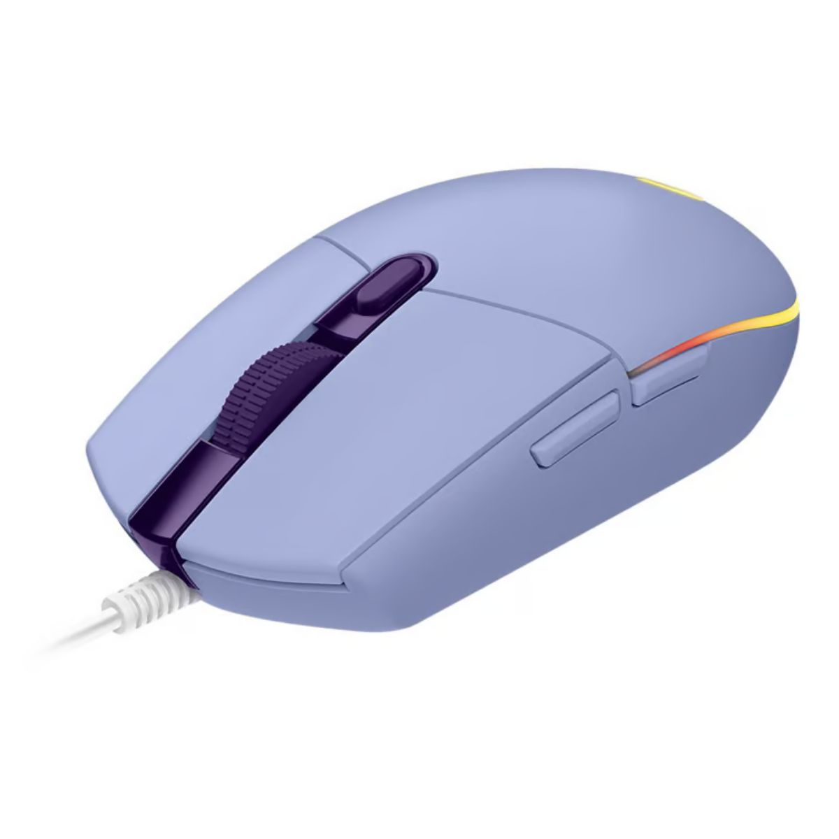 LOGITECH - MOUSE LOGITECH G203 LIGHTSYNC OPTICAL 8000 DPI RGB LILA