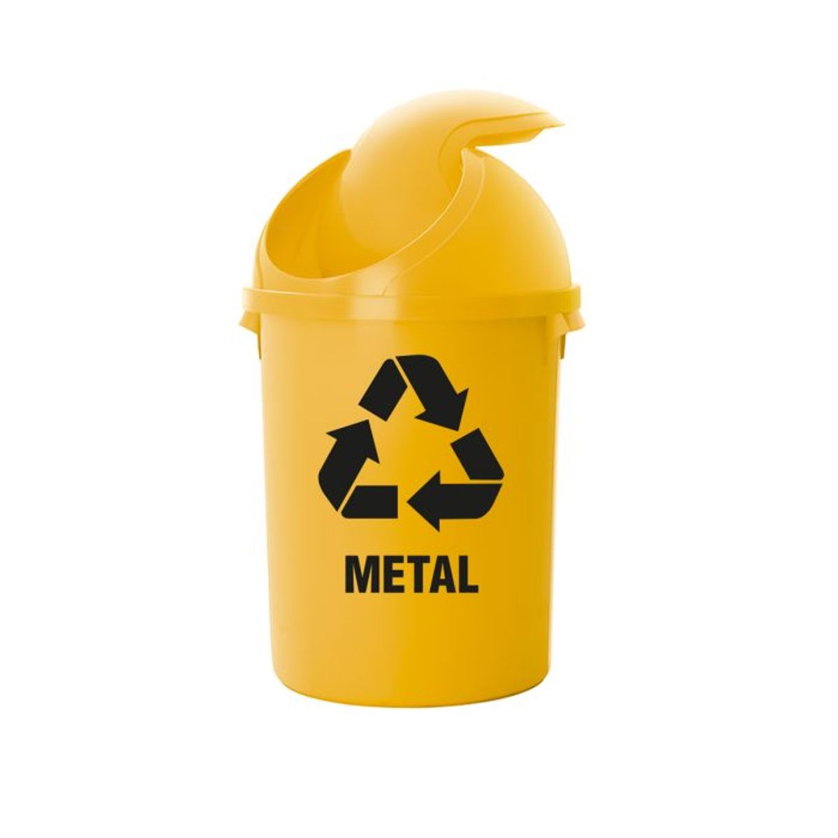 POLINPLAST - Papelero Artur N° 80 Ecológico para Residuos de Metal